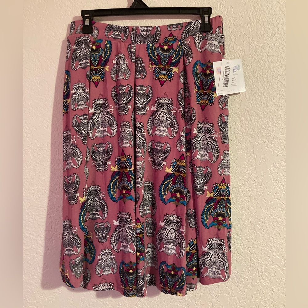 Lularoe Purple Madison Skirt size Large